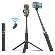 JMARY KT-259 360 Degree Rotating Phone Clip Retractable Selfie Stick Tripod - free shipping - PMC TechLife - Order now!