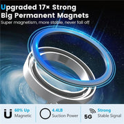 159A 360 Degree Rotation Adhesive Base Magnetic Car Dashboard Mount Phone Holder Bracket