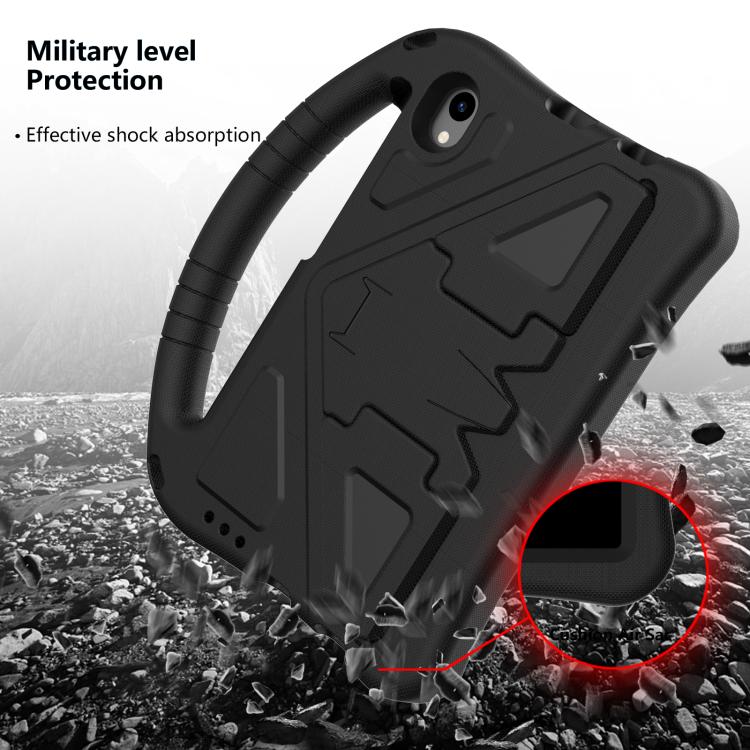 For onn. 7 Tablet Gen 4 2024 EVA Shockproof Tablet Case with Holder(Black)