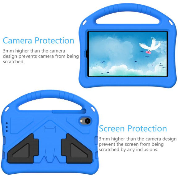 For onn. 7 Tablet Gen 4 2024 EVA Shockproof Tablet Case with Holder(Blue)