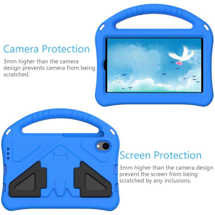 For onn. 7 Tablet Gen 4 2024 EVA Shockproof Tablet Case with Holder(Blue)