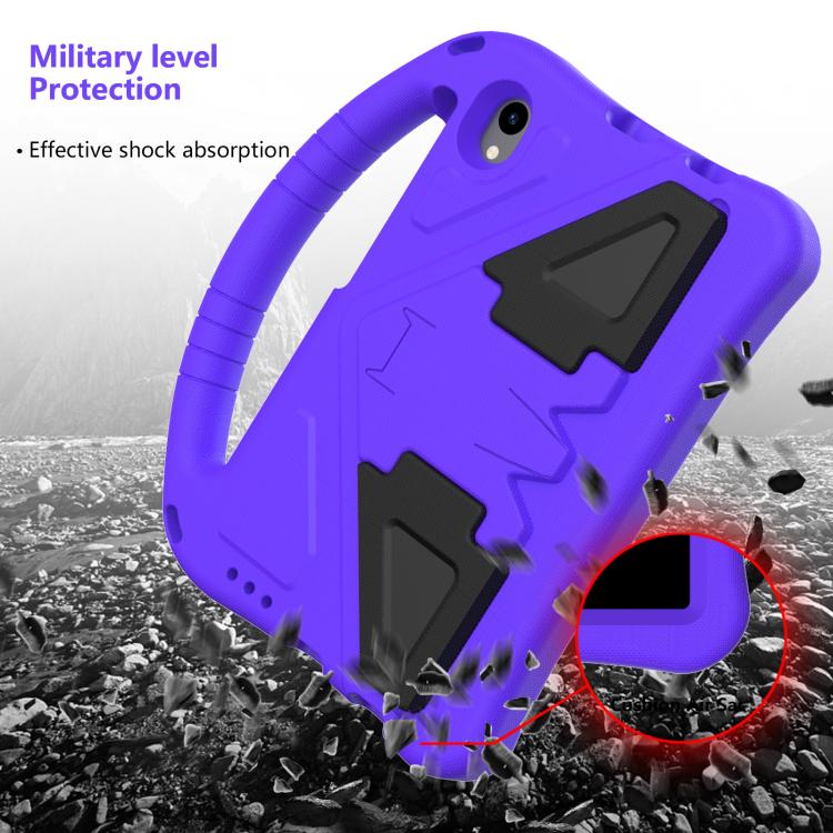 For onn. 7 Tablet Gen 4 2024 EVA Shockproof Tablet Case with Holder(Purple)