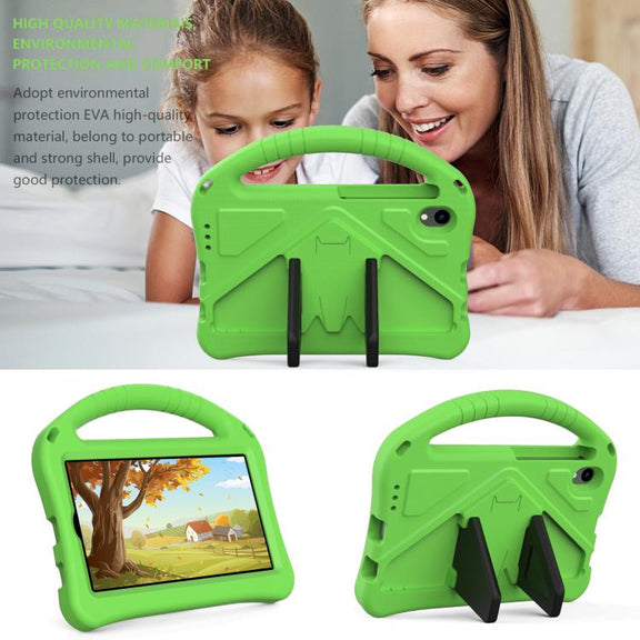 For onn. 7 Tablet Gen 4 2024 EVA Shockproof Tablet Case with Holder(Green)