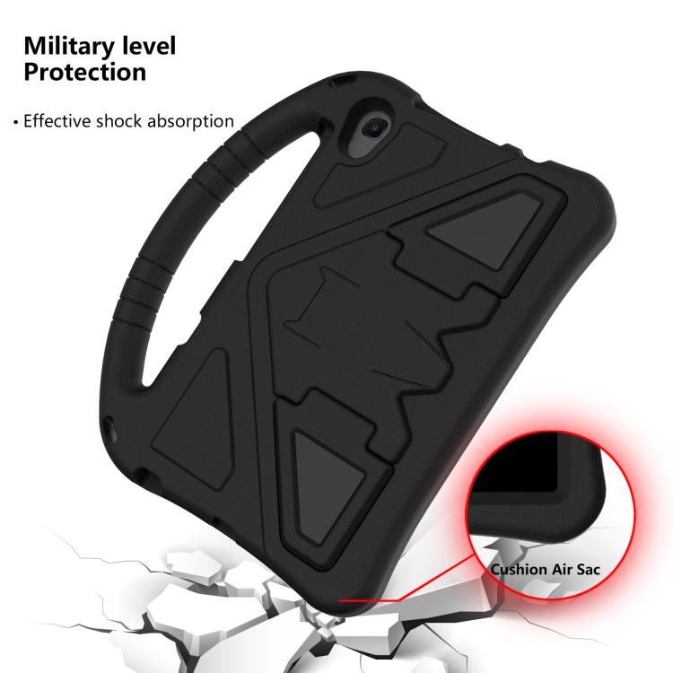 For onn. 8 Tablet Gen 4 2024 EVA Shockproof Tablet Case with Holder(Black)