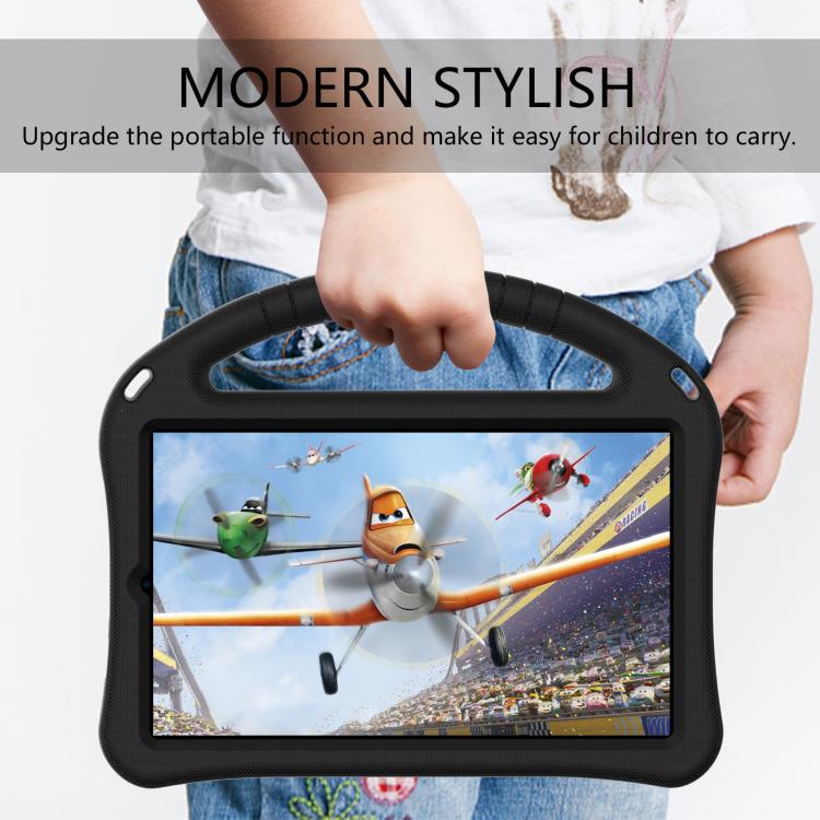For onn. 8 Tablet Gen 4 2024 EVA Shockproof Tablet Case with Holder(Black)