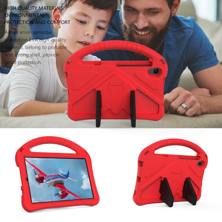 For onn. 8 Tablet Gen 4 2024 EVA Shockproof Tablet Case with Holder(Red)