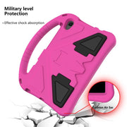 For onn. 8 Tablet Gen 4 2024 EVA Shockproof Tablet Case with Holder(RoseRed)