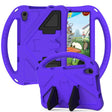 For onn. 8 Tablet Gen 4 2024 EVA Shockproof Tablet Case with Holder(Purple) - Others by PMC TechLife | Online Shopping South Africa | PMC TechLife | Buy Now Pay Later Mobicred
