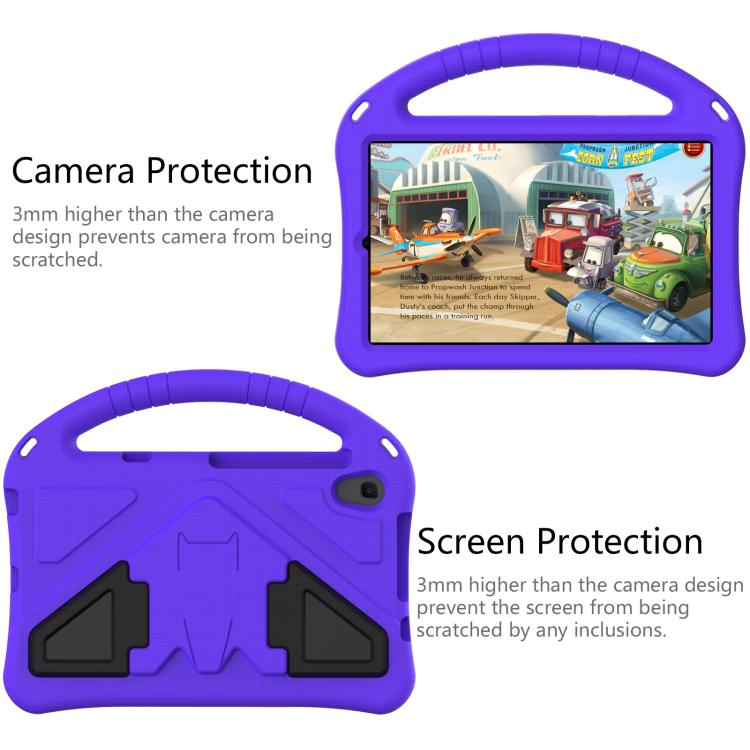 For onn. 8 Tablet Gen 4 2024 EVA Shockproof Tablet Case with Holder(Purple)