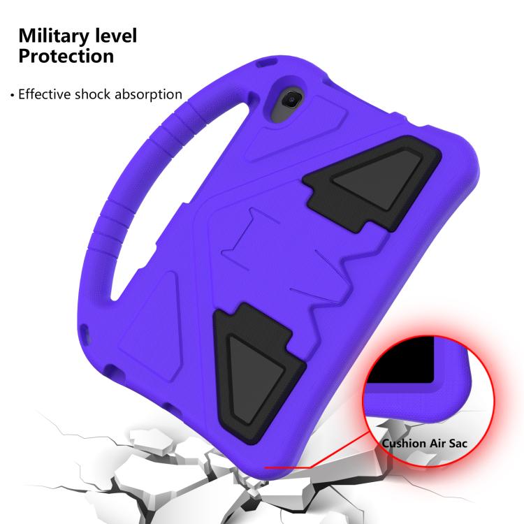 For onn. 8 Tablet Gen 4 2024 EVA Shockproof Tablet Case with Holder(Purple)