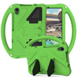 For onn. 8 Tablet Gen 4 2024 EVA Shockproof Tablet Case with Holder(Green) - Others by PMC TechLife | Online Shopping South Africa | PMC TechLife | Buy Now Pay Later Mobicred