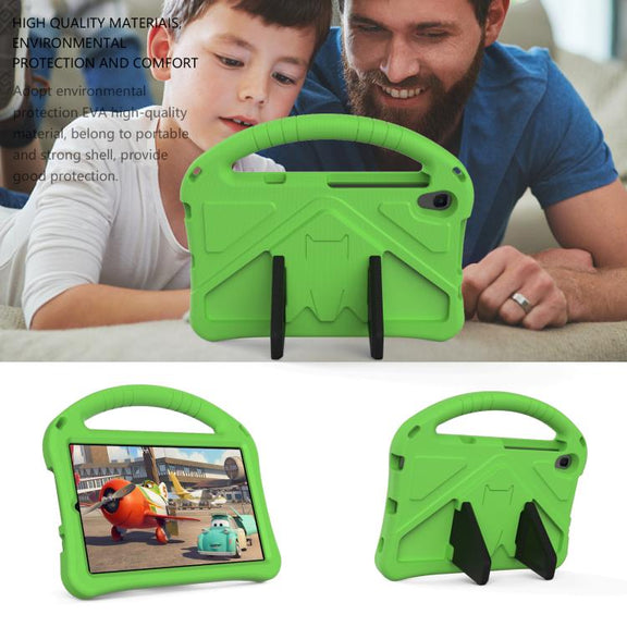 For onn. 8 Tablet Gen 4 2024 EVA Shockproof Tablet Case with Holder(Green)