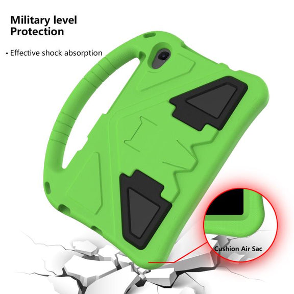 For onn. 8 Tablet Gen 4 2024 EVA Shockproof Tablet Case with Holder(Green)