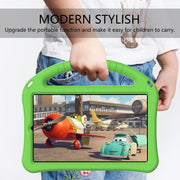 For onn. 8 Tablet Gen 4 2024 EVA Shockproof Tablet Case with Holder(Green)