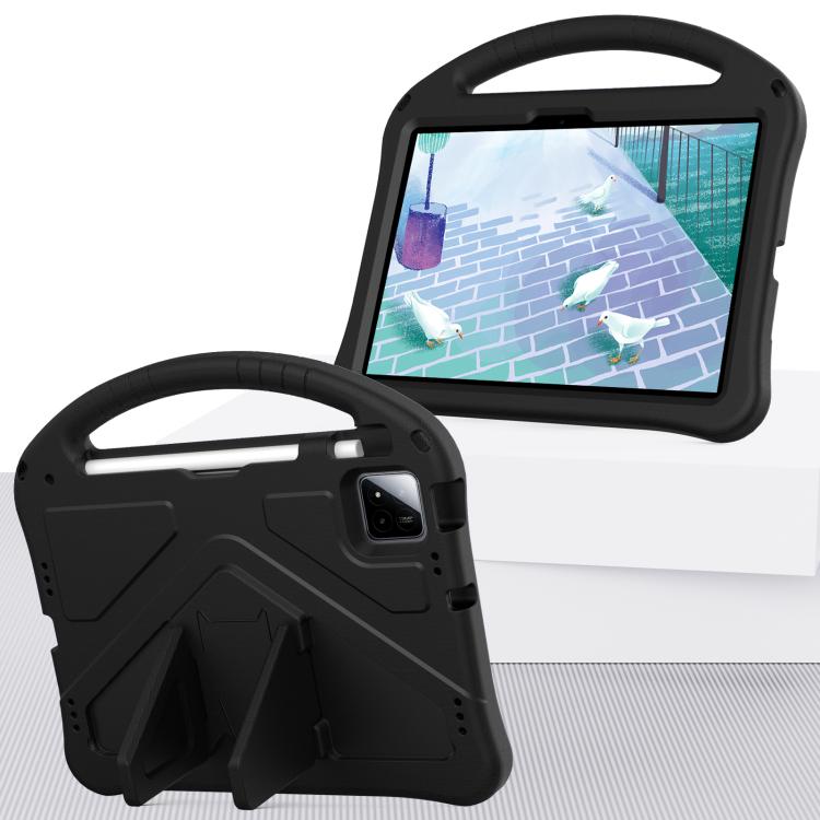 For onn. Tablet Pro 11 2024 EVA Shockproof Tablet Case with Holder(Black)