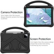 For onn. Tablet Pro 11 2024 EVA Shockproof Tablet Case with Holder(Black)