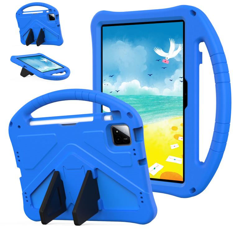 For onn. Tablet Pro 11 2024 EVA Shockproof Tablet Case with Holder(Blue)