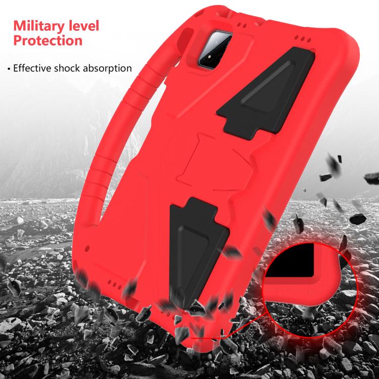 For onn. Tablet Pro 11 2024 EVA Shockproof Tablet Case with Holder(Red)