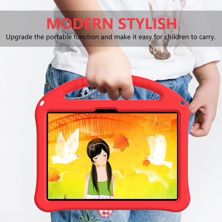 For onn. Tablet Pro 11 2024 EVA Shockproof Tablet Case with Holder(Red)