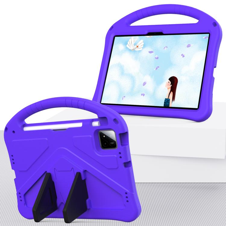 For onn. Tablet Pro 11 2024 EVA Shockproof Tablet Case with Holder(Purple)