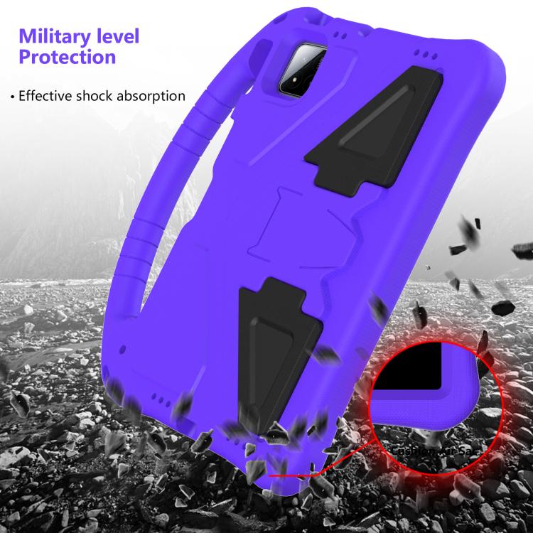 For onn. Tablet Pro 11 2024 EVA Shockproof Tablet Case with Holder(Purple)