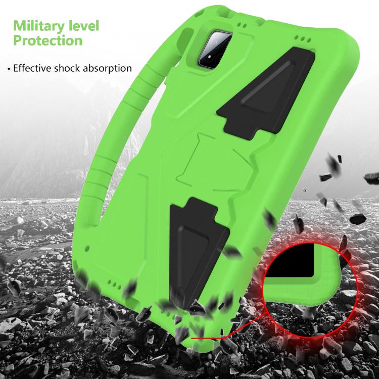 For onn. Tablet Pro 11 2024 EVA Shockproof Tablet Case with Holder(Green)