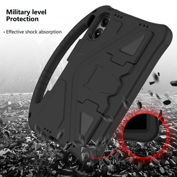 For onn. 12.1 Tablet Pro 2024 EVA Shockproof Tablet Case with Holder(Black)