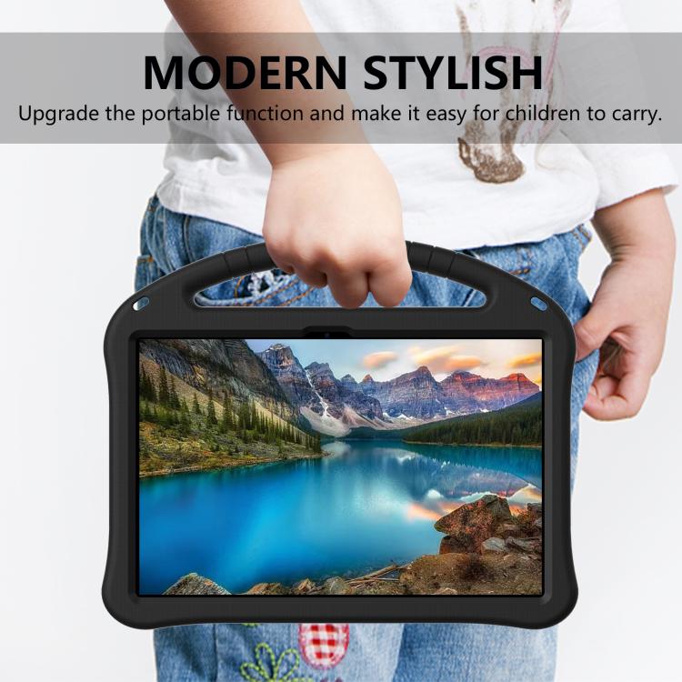 For onn. 12.1 Tablet Pro 2024 EVA Shockproof Tablet Case with Holder(Black)