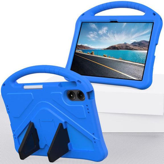 For onn. 12.1 Tablet Pro 2024 EVA Shockproof Tablet Case with Holder(Blue)