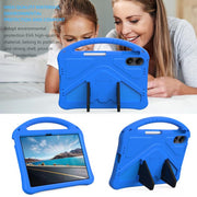 For onn. 12.1 Tablet Pro 2024 EVA Shockproof Tablet Case with Holder(Blue)