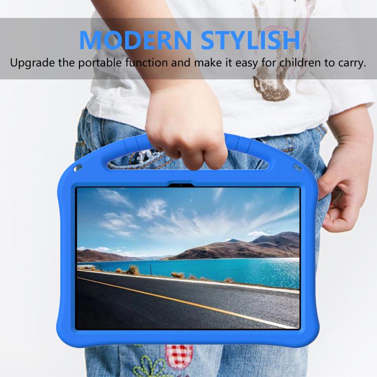 For onn. 12.1 Tablet Pro 2024 EVA Shockproof Tablet Case with Holder(Blue)