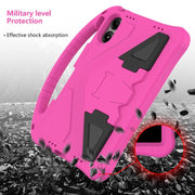 For onn. 12.1 Tablet Pro 2024 EVA Shockproof Tablet Case with Holder(RoseRed)