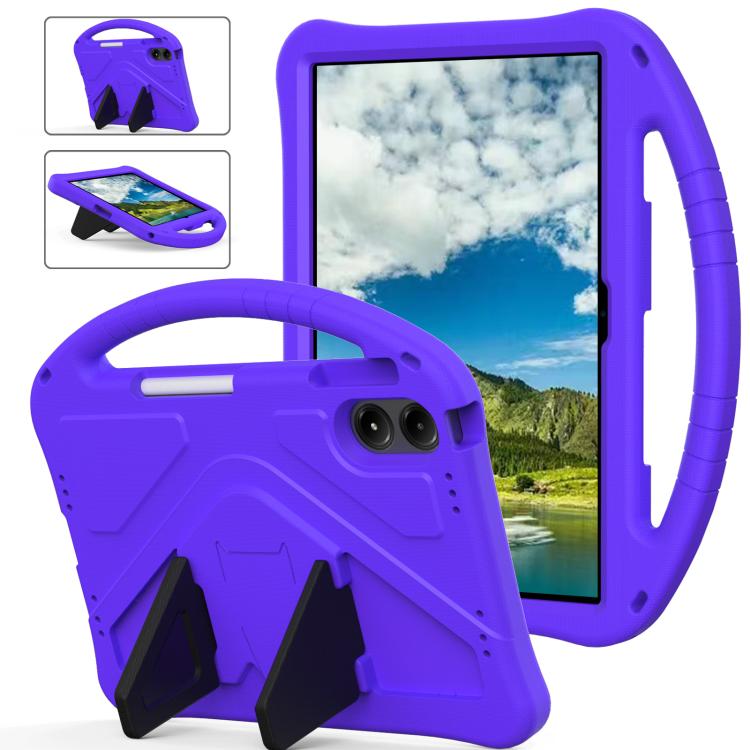 For onn. 12.1 Tablet Pro 2024 EVA Shockproof Tablet Case with Holder(Purple)
