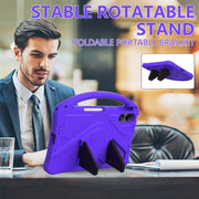 For onn. 12.1 Tablet Pro 2024 EVA Shockproof Tablet Case with Holder(Purple)