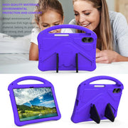 For onn. 12.1 Tablet Pro 2024 EVA Shockproof Tablet Case with Holder(Purple)