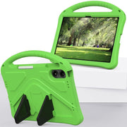 For onn. 12.1 Tablet Pro 2024 EVA Shockproof Tablet Case with Holder(Green)
