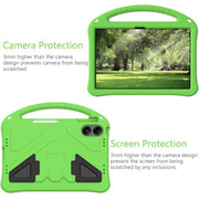 For onn. 12.1 Tablet Pro 2024 EVA Shockproof Tablet Case with Holder(Green)