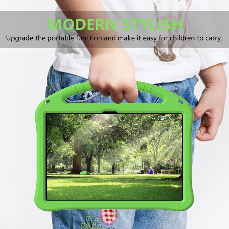 For onn. 12.1 Tablet Pro 2024 EVA Shockproof Tablet Case with Holder(Green)