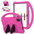 For onn. 10.1 Tablet Gen 4 2024 EVA Shockproof Tablet Case with Holder(RoseRed) - Others by PMC TechLife | Online Shopping South Africa | PMC TechLife | Buy Now Pay Later Mobicred