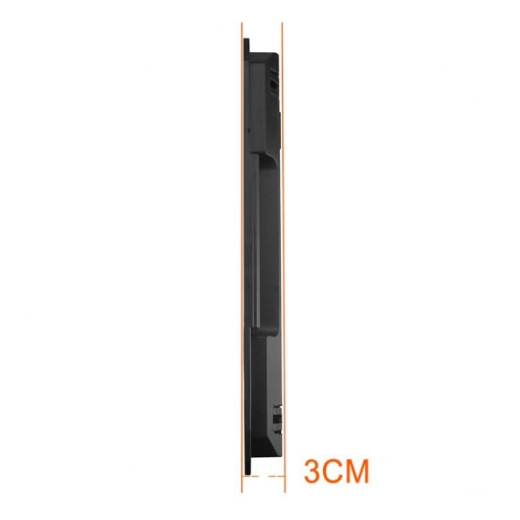 N22 Dual USB Ports Adjustable Laptop Stand Portable Cooling Pad with Phone Holder