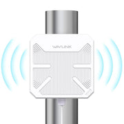 WAVLINK WN573HP3 Built-In 12dBi Directional Antenna Outdoor AX3000 Dual Band Repeater, Plug:UK Plug