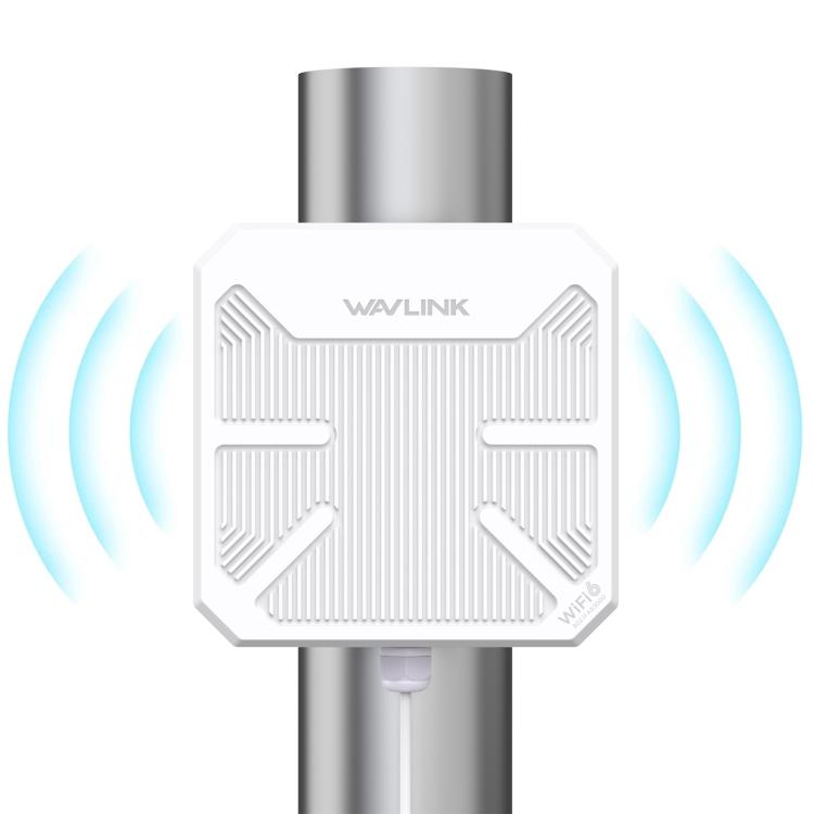 WAVLINK WN573HP3 Built-In 12dBi Directional Antenna Outdoor AX3000 Dual Band Repeater, Plug:EU Plug