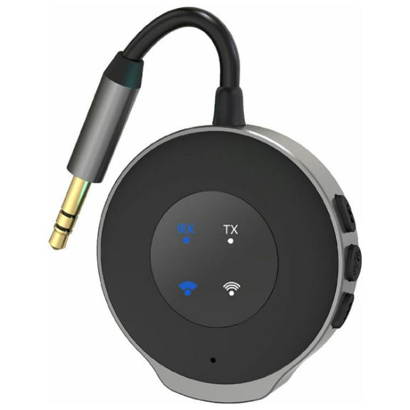 W11 Wireless Music Streaming Audio Adapter 2-in-1 Car Bluetooth 5.3 Transmitter Receiver