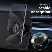 C7 Multifunctional Magnetic Phone Holder Rotatable Folding Auto Vacuum Suction Cup Phone Holder(Silver)