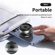 C7 Multifunctional Magnetic Phone Holder Rotatable Folding Auto Vacuum Suction Cup Phone Holder(Silver)
