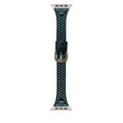 For Apple Watch 42mm / 41mm / 40mm / 38mm Heart-Shaped Embossed Leather Watch Band(Forest Green) - Watch Bands by PMC TechLife | Online Shopping South Africa | PMC TechLife | Buy Now Pay Later Mobicred