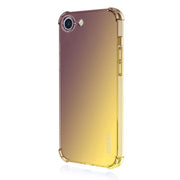 For iPhone 16e ENKAY Hat-Prince Gradient Airbag TPU Phone Case(Purple Gold)