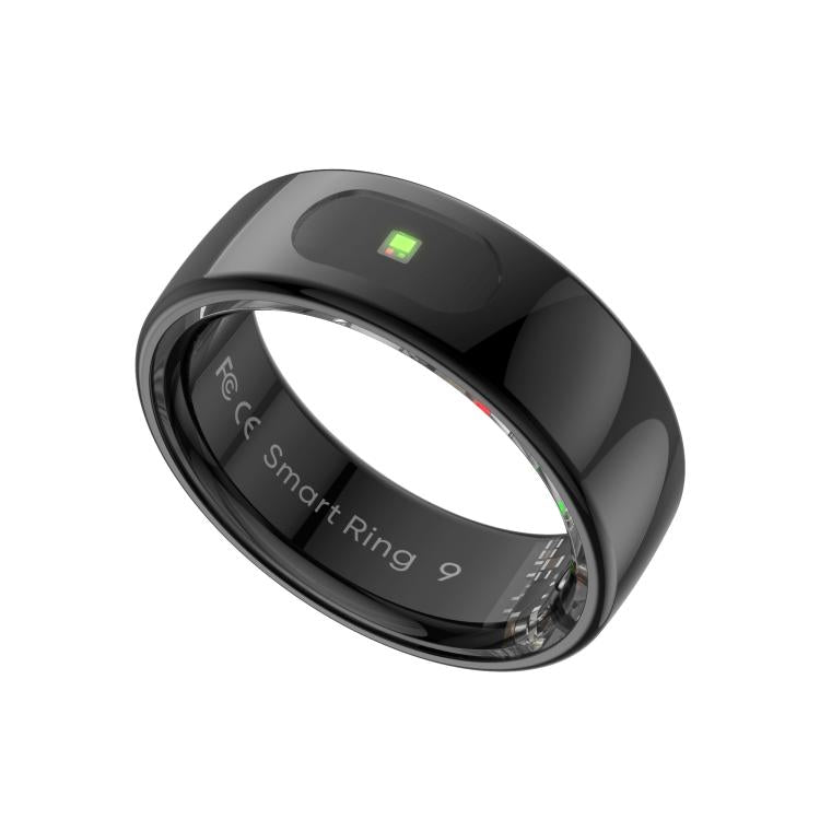 R08 SIZE 7 Smart Ring, Support Heart Rate / Blood Oxygen / Sleep / Multiple Sports Modes(Black)