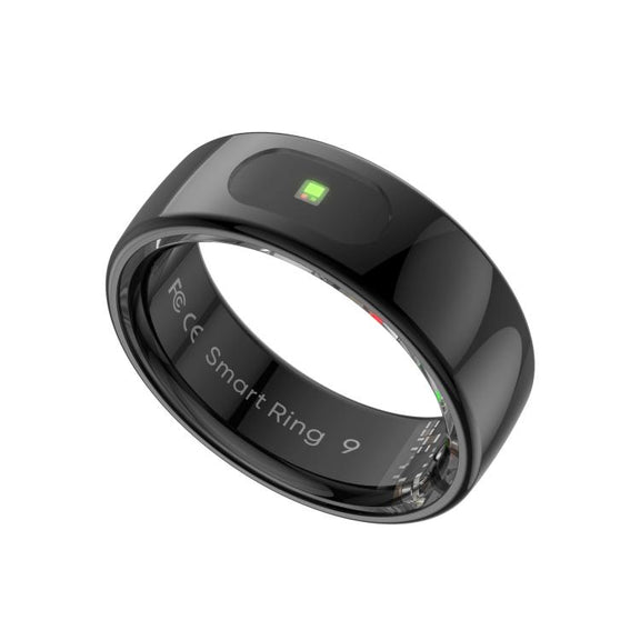 R08 SIZE 10 Smart Ring, Support Heart Rate / Blood Oxygen / Sleep / Multiple Sports Modes(Black)