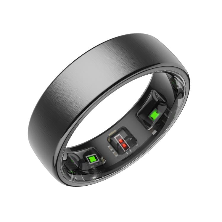 R10 SIZE 8 Smart Ring, Support Heart Rate / Blood Oxygen / Sleep / Multiple Sports Modes(Black)